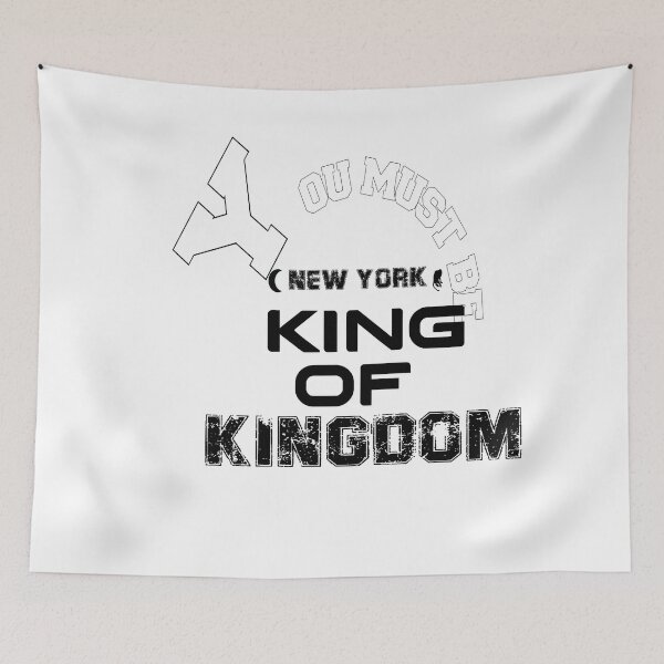 Item preview, You Must To Be King Of Kingdom Slim Fit T-Shirt designed and sold by Noui Barka.