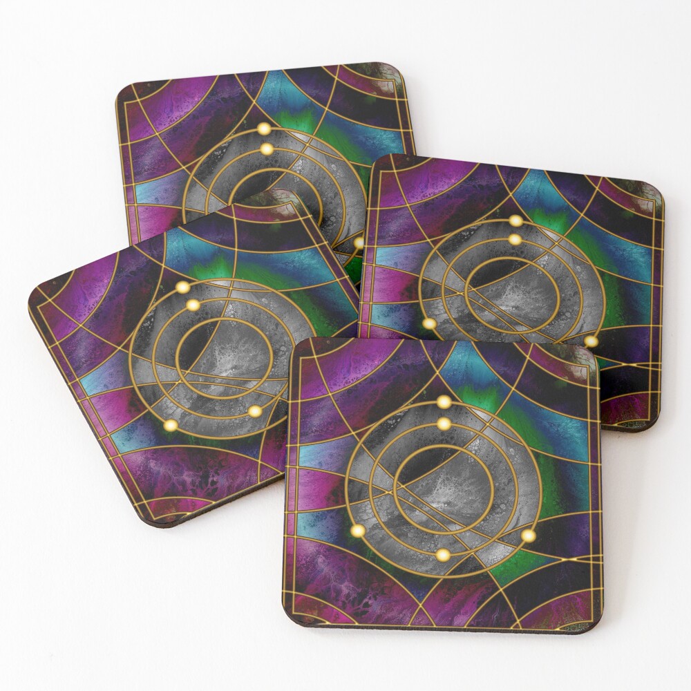 Element 5: Boron Coasters (Set of 4)
