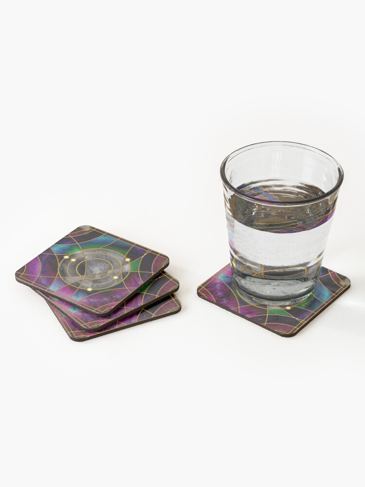 Alternate view of Element 5: Boron Coasters (Set of 4)