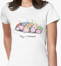 Pigs in Blankets Women's Fitted T-Shirt