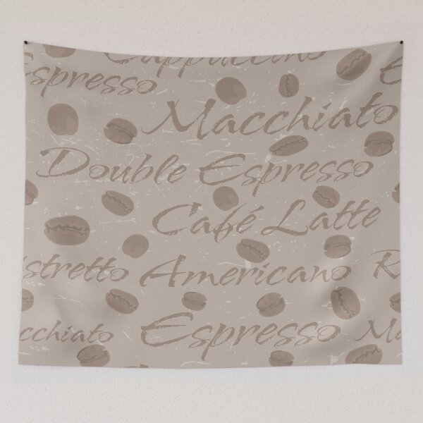 Item preview, Coffee Pattern, with different coffee types designed and sold by Gerald Waters.