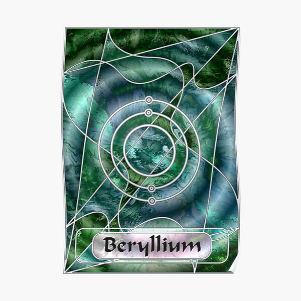 Element 4: Beryllium Poster