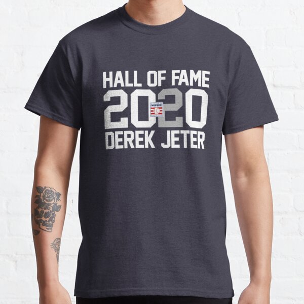 2020 Baseball Hall Of Fame Derek Sanderson Jeter T-shirt Black