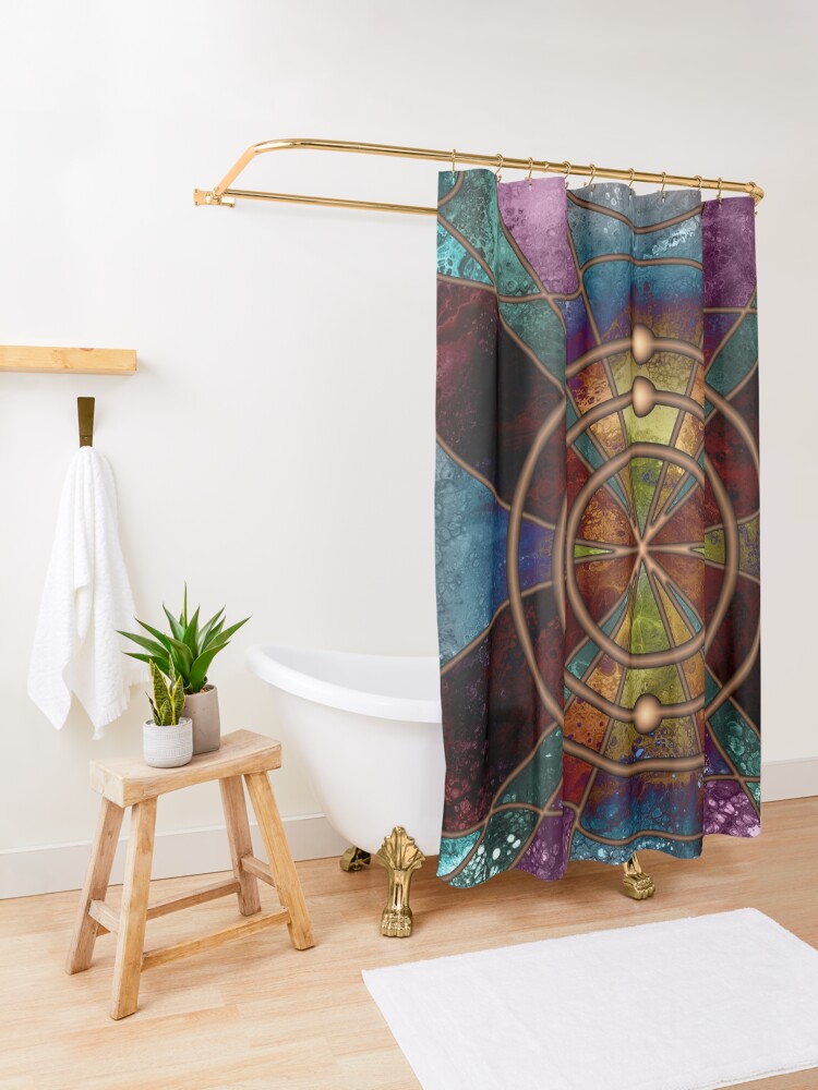 Alternate view of Element 3: Lithium Shower Curtain