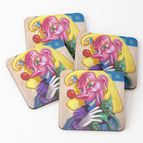 Item preview, Dori Clown with three eyed doggy designed and sold by RetinalKandy.