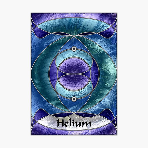 Element 2: Helium Photographic Print