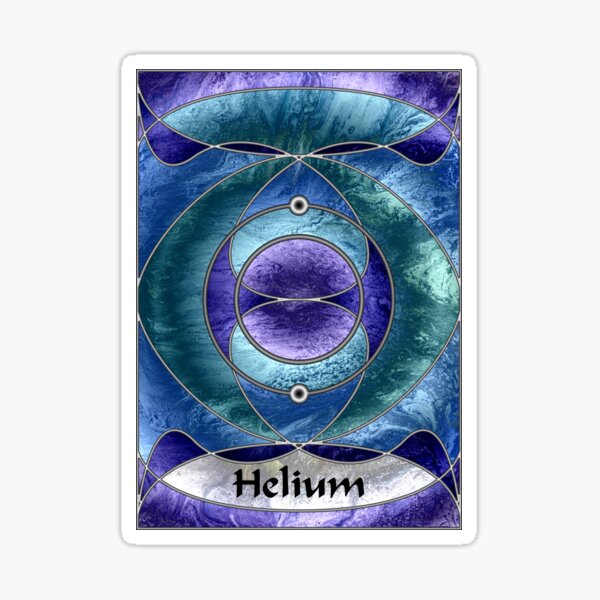 Element 2: Helium Sticker