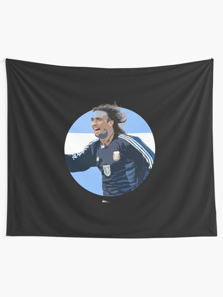 Alternate view of Batistuta - Argentinian Football Legend Tapestry