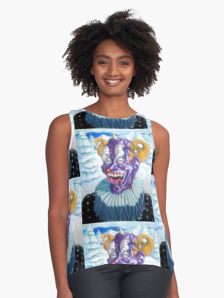 Thumbnail 1 of 6, Sleeveless Top, Death of Ego designed and sold by RetinalKandy.