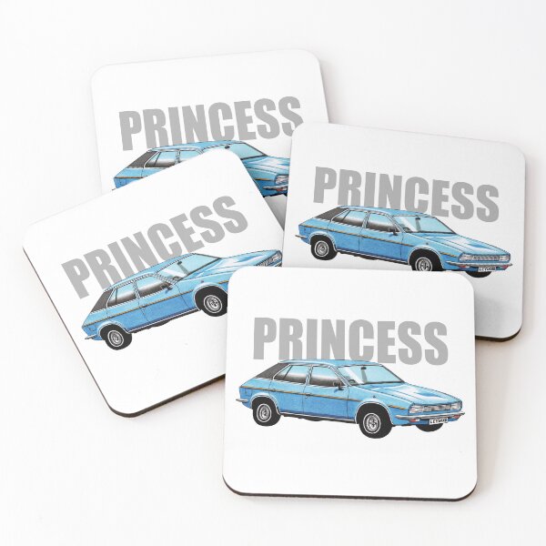 Item preview, British Leyland Princess on white with text designed and sold by Retroblast.
