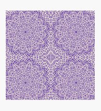 Lámina fotográfica Mandalas púrpuras