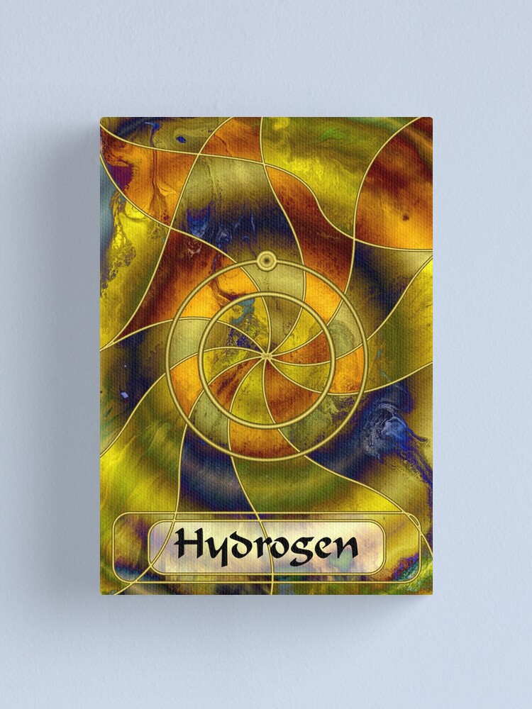 Alternate view of Element 1: Hydrogen Canvas Print
