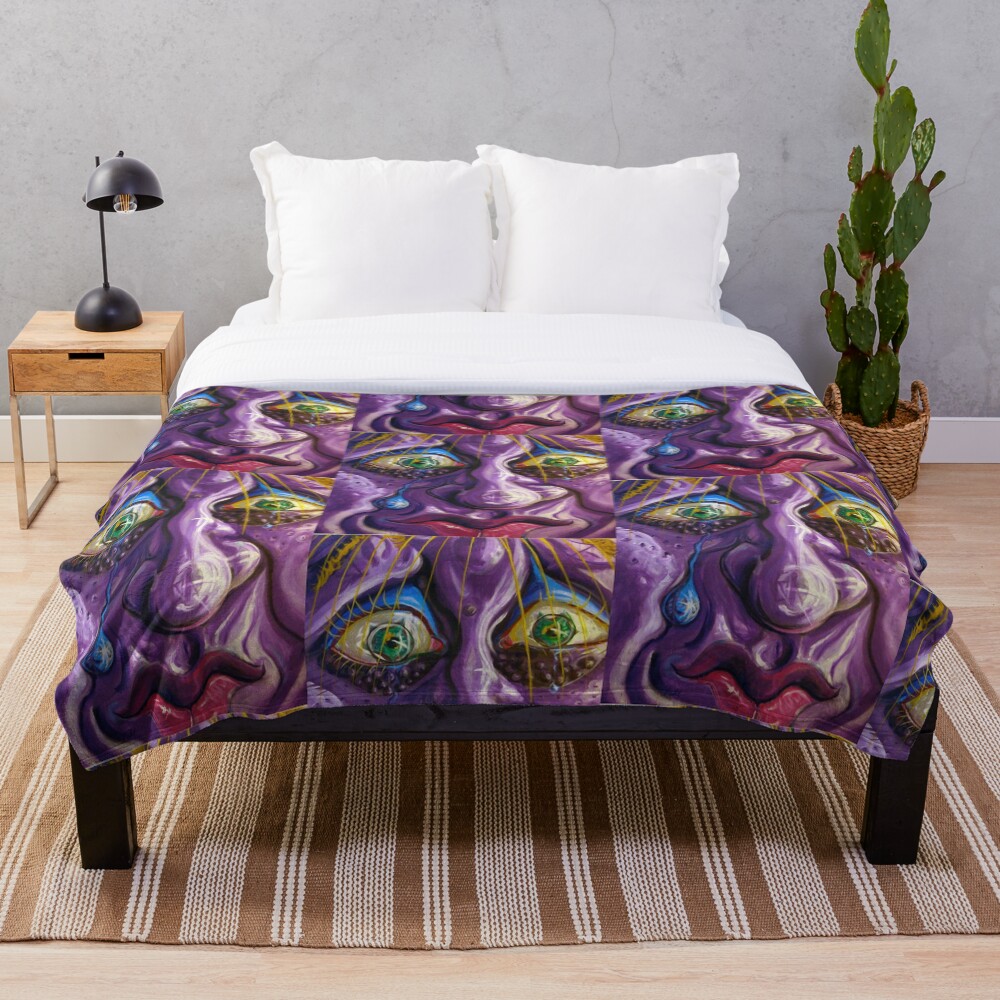 Item preview, Throw Blanket designed and sold by RetinalKandy.
