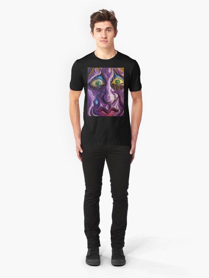 Alternate view of Cry Clown Slim Fit T-Shirt