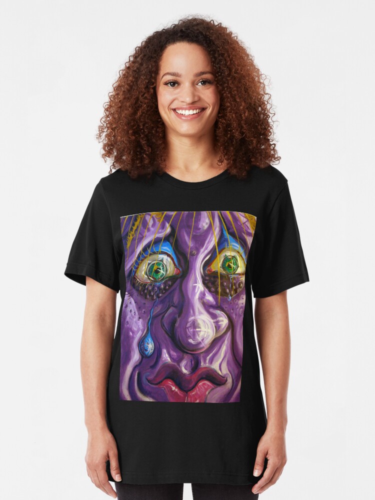 Alternate view of Cry Clown Slim Fit T-Shirt
