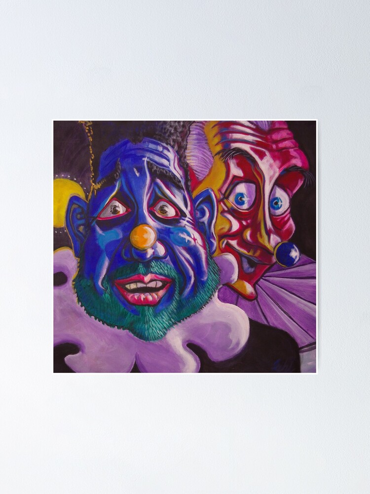 Alternate view of Happy scared, Pensive curious Poster