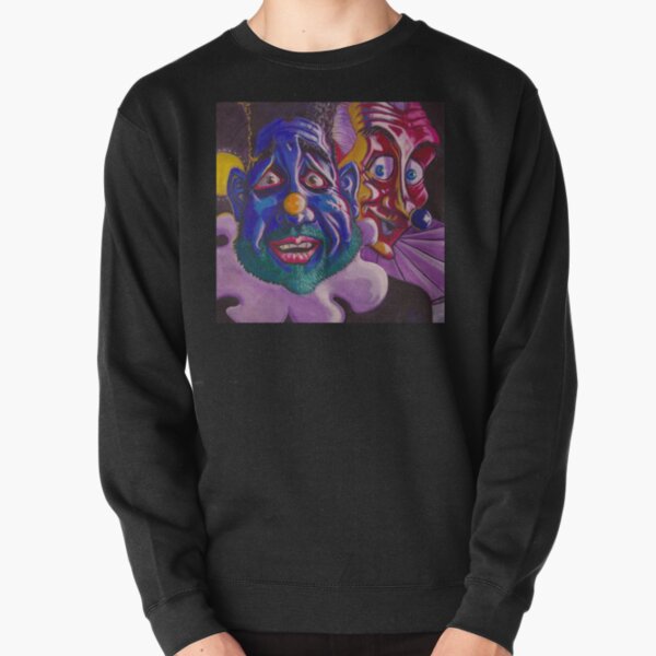 Happy scared, Pensive curious Pullover Sweatshirt