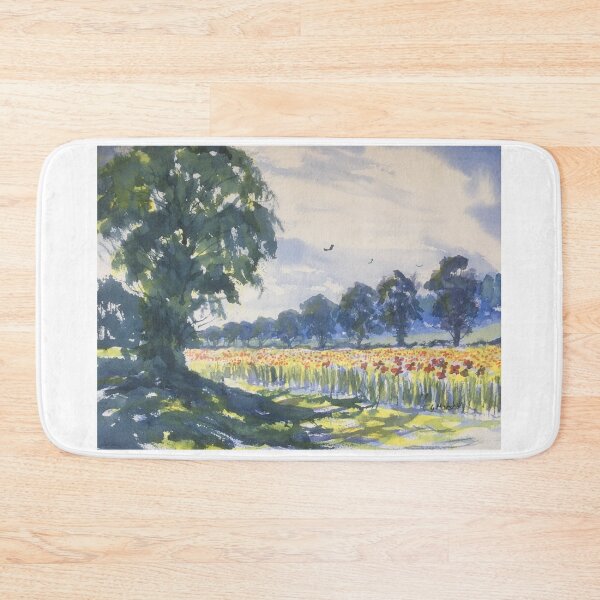 Item preview, Cloudy Afteroon with Poppies designed and sold by Glenn  Marshall.