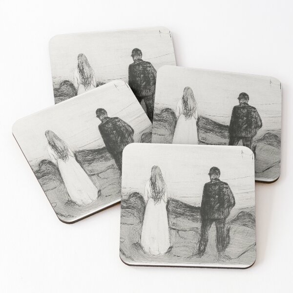 Item preview, Starcrossed  by Edvard Munch artwork designed and sold by Vintage Designs +.