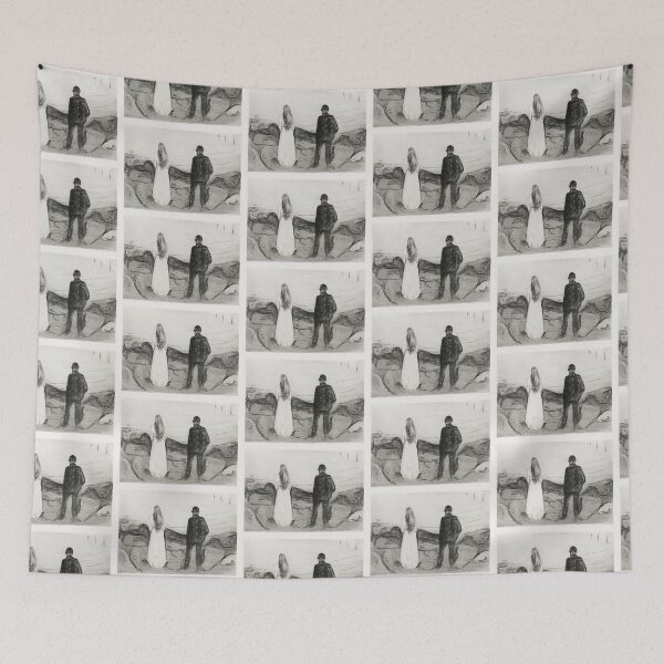 Item preview, Starcrossed  by Edvard Munch artwork designed and sold by Vintage Designs +.