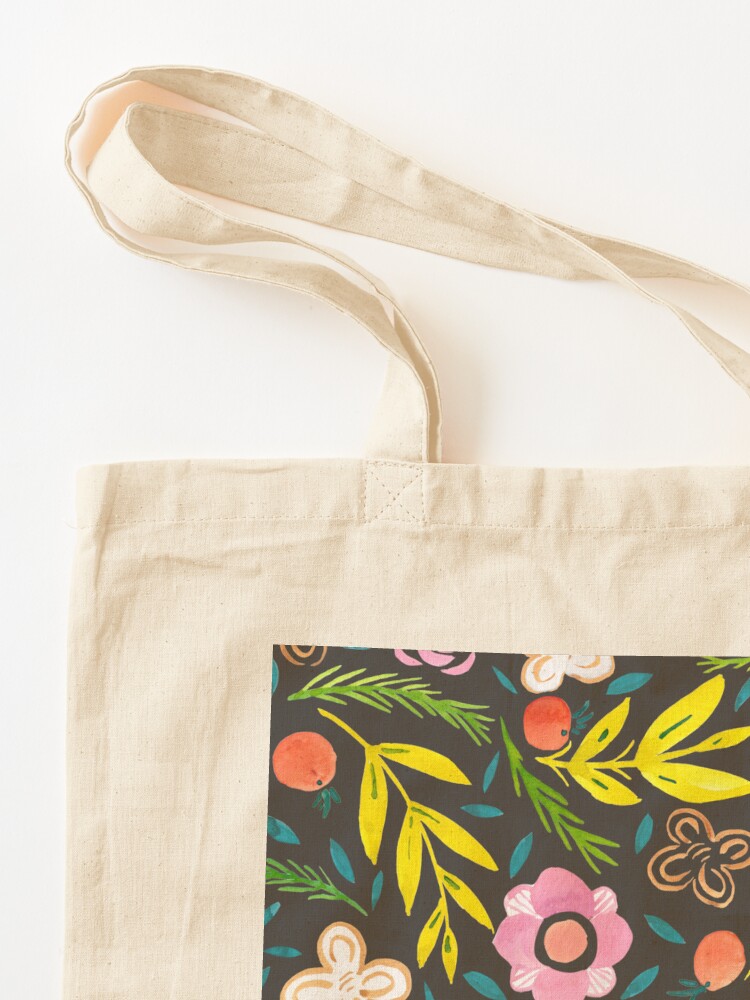Alternate view of The painterly flowering Tote Bag