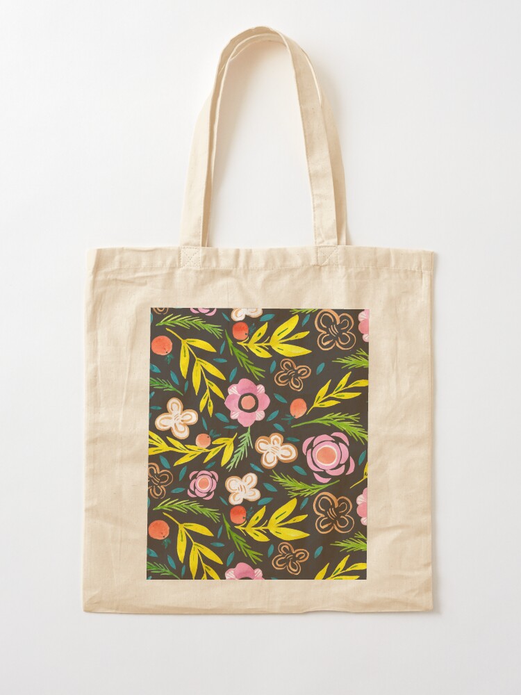 Alternate view of The painterly flowering Tote Bag