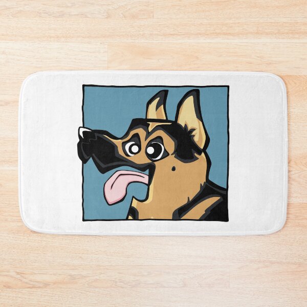Item preview, German Shepherd - Short Hair - Black and Tan (Face) WHITE BG designed and sold by TheChicken.