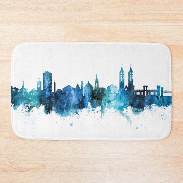 Item preview, Kassel Germany Skyline designed and sold by ArtPrints.