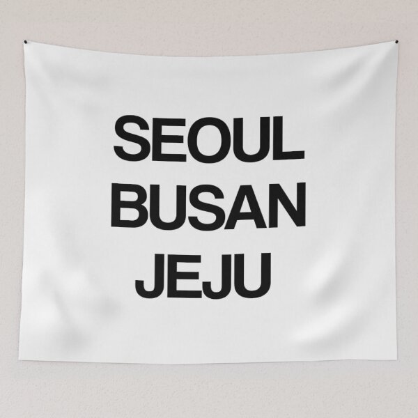 Item preview, Seoul Busan Jeju designed and sold by RBEnt.