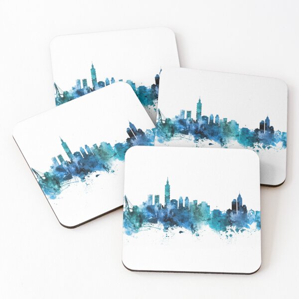 Item preview, Taipei Taiwan Skyline designed and sold by ArtPrints.