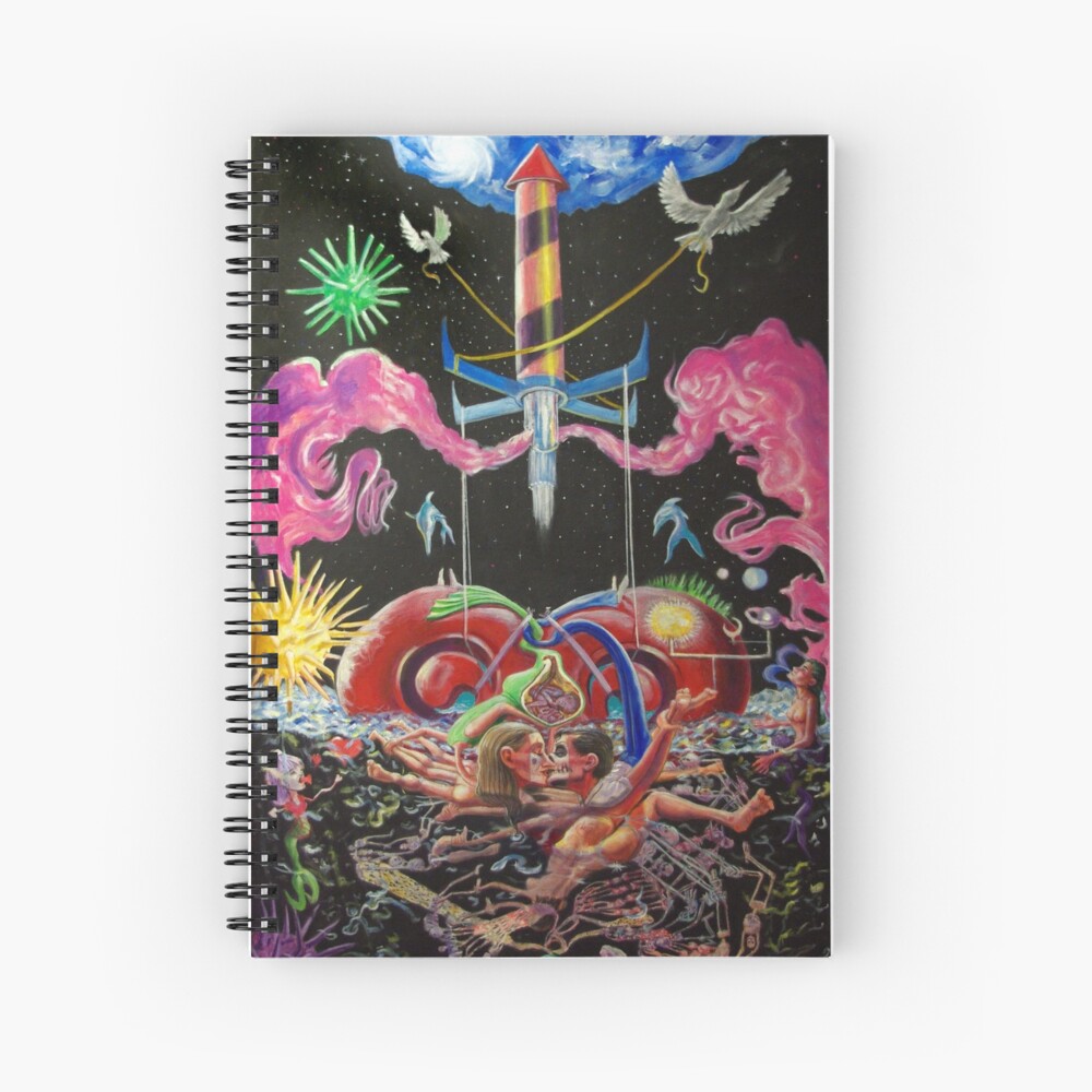 Item preview, Spiral Notebook designed and sold by RetinalKandy.