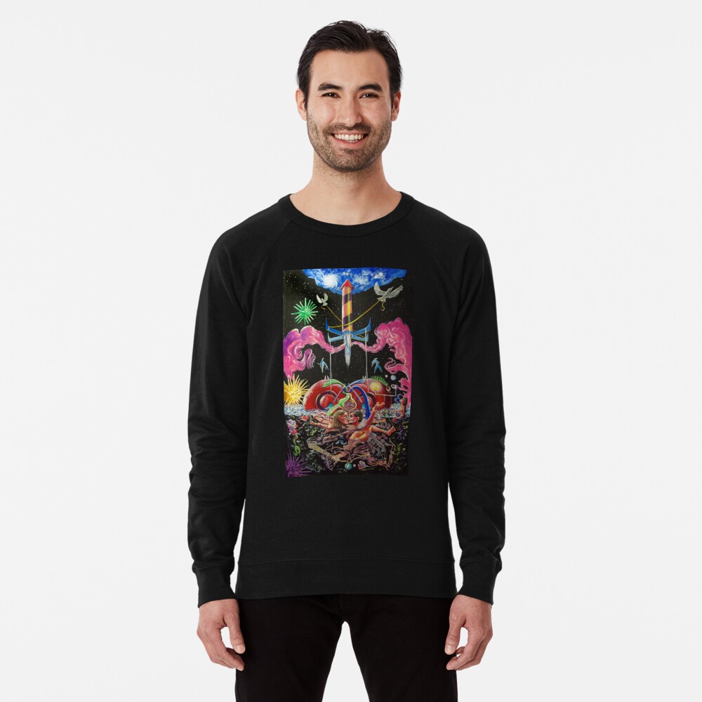 Item preview, Lightweight Sweatshirt designed and sold by RetinalKandy.