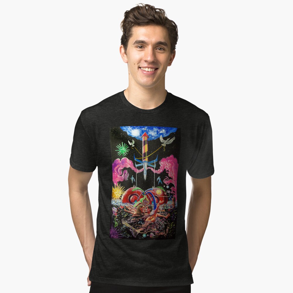 Item preview, Tri-blend T-Shirt designed and sold by RetinalKandy.