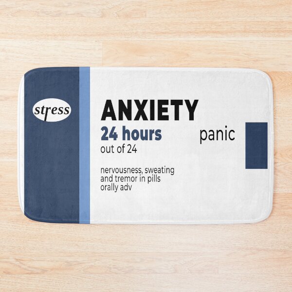 Item preview, Anxiety medicine packaging designed and sold by ShirtBricks.