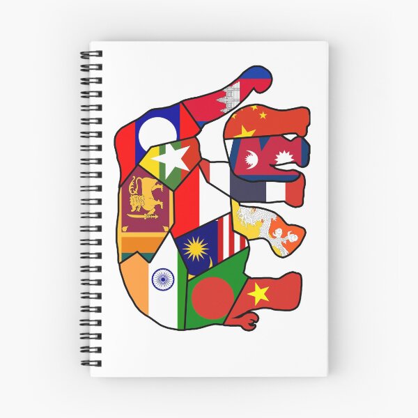 Item preview, Asian Elephant by Country designed and sold by munkeymomo.