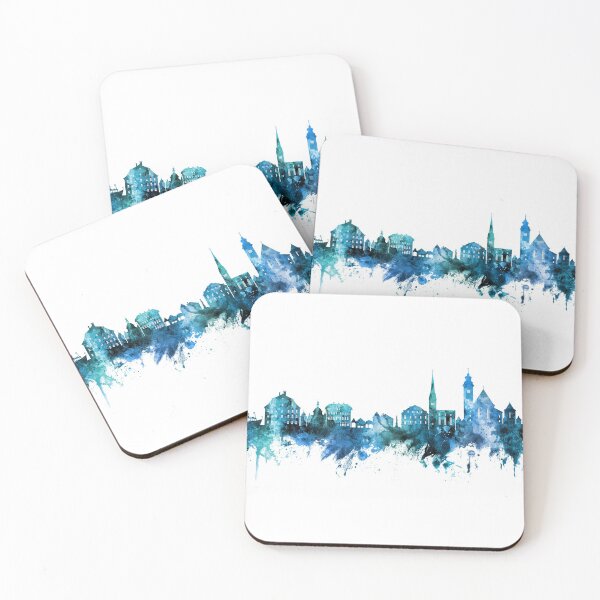 Item preview, Hallstatt Austria Skyline designed and sold by ArtPrints.