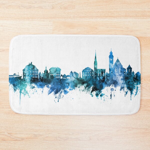Item preview, Hallstatt Austria Skyline designed and sold by ArtPrints.