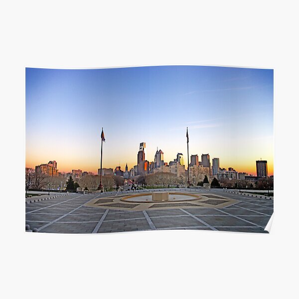 Philly Skyline Poster