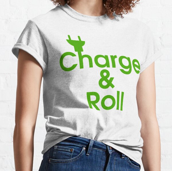 electric car charge & roll v2 Classic T-Shirt