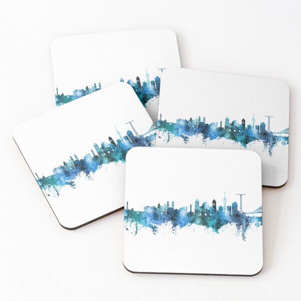 Item preview, Cádiz Spain Skyline designed and sold by ArtPrints.