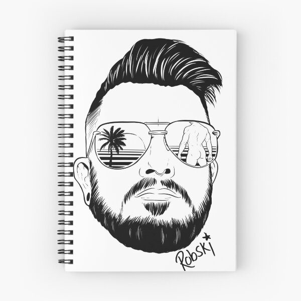 Item preview, Josh Ginger Beard - black lines designed and sold by RobskiArt.