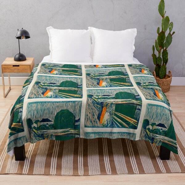 Item preview, Farmstead by Edvard Munch artwork designed and sold by Vintage Designs +.