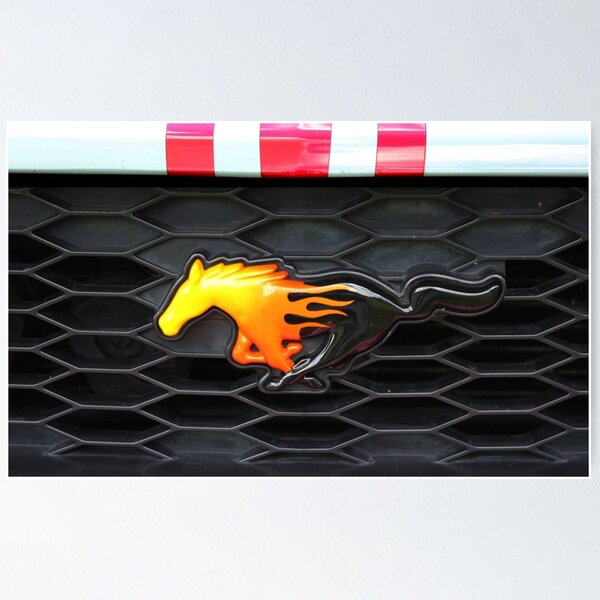 Aperçu de l'œuvre Firey Mustang créée et vendue par Vicki Spindler (VHS Photography).