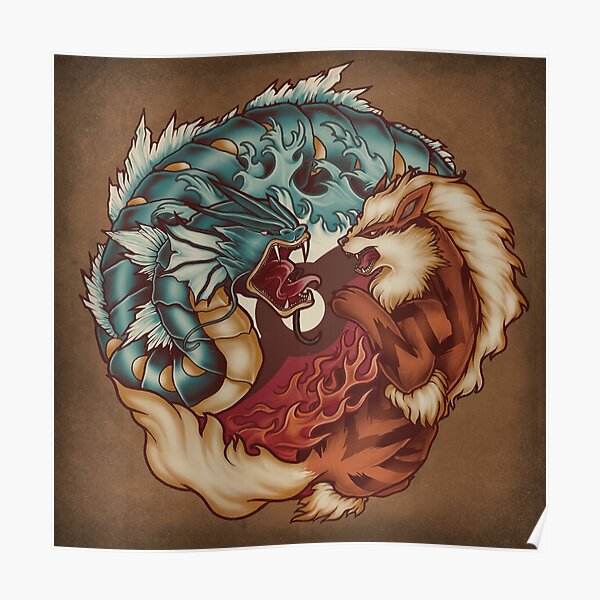 The Tiger and the Dragon Poster