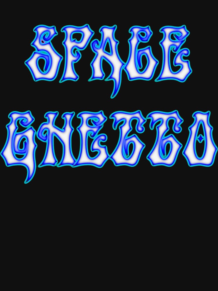 Thumbnail 5 of 5, Lightweight Hoodie, SG Ghost Txt Blue designed and sold by nigamajiga.