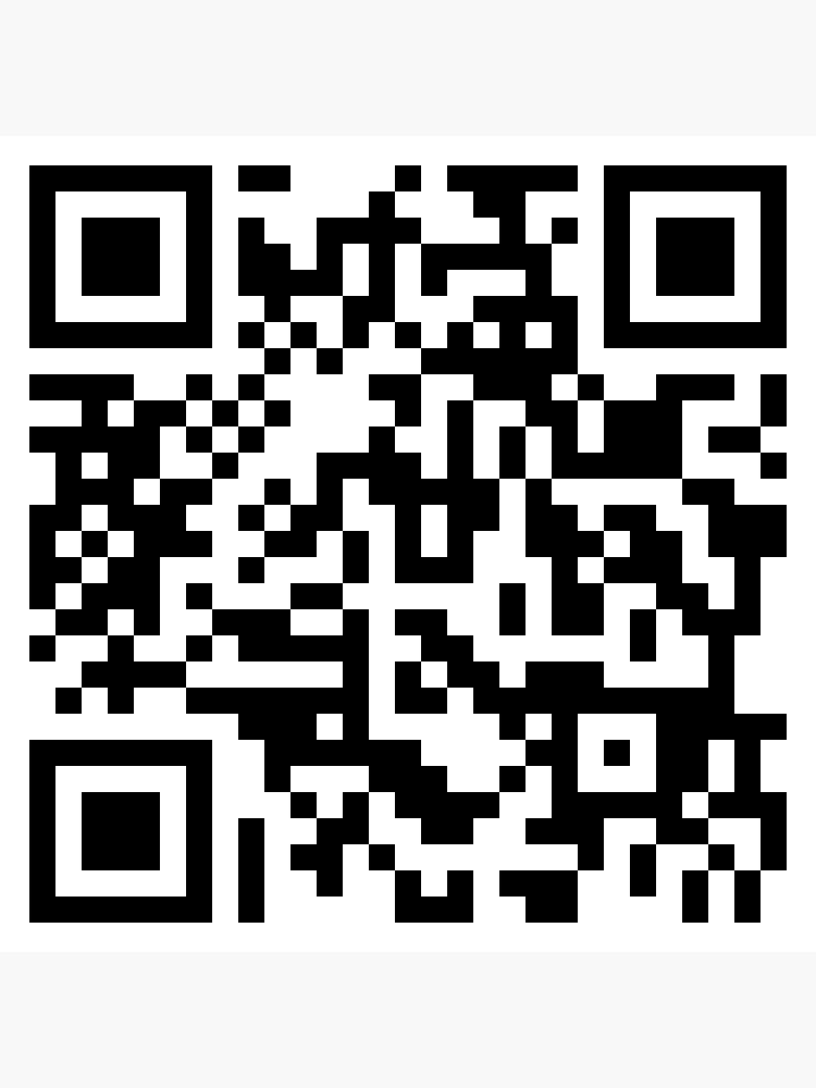 Rick Roll - QR Code Postcard for Sale by NikkiMouse82