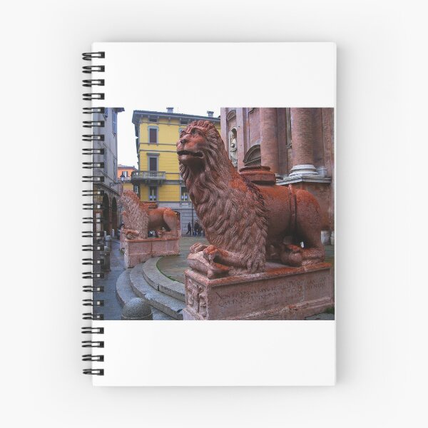 Item preview, Reggio-Emilia. A Lion Sculpture in Front of San Prospero Cathedral. Emilia-Romagna, Italy 2009 designed and sold by Igor Pozdnyakov.