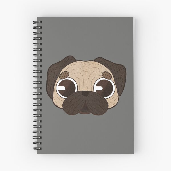 Item preview, Cute Pug Head designed and sold by LaiDoodles.