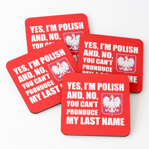 Item preview, Yes I'm Polish Last Name Polska Humor designed and sold by jaycartoonist.