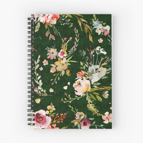 Item preview, Meadow Floral - Dark green designed and sold by SugarPineDesign.